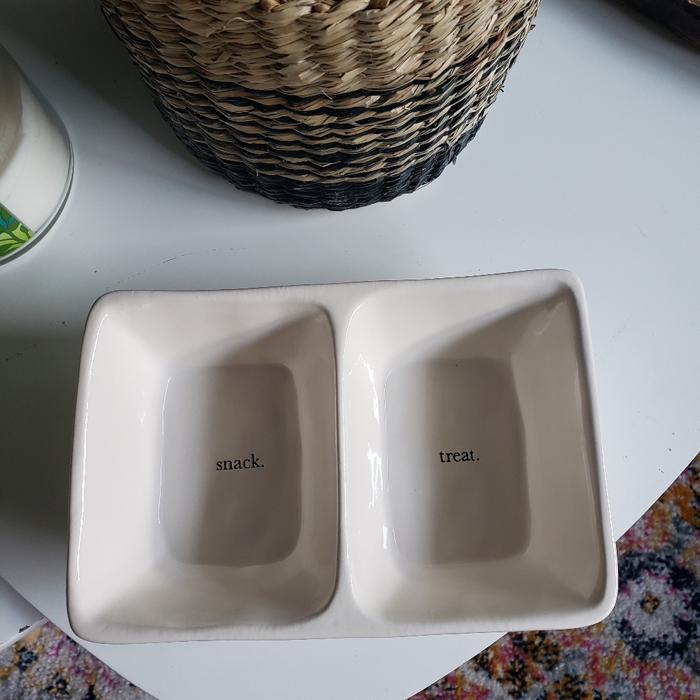 Rae Dunn divided tray